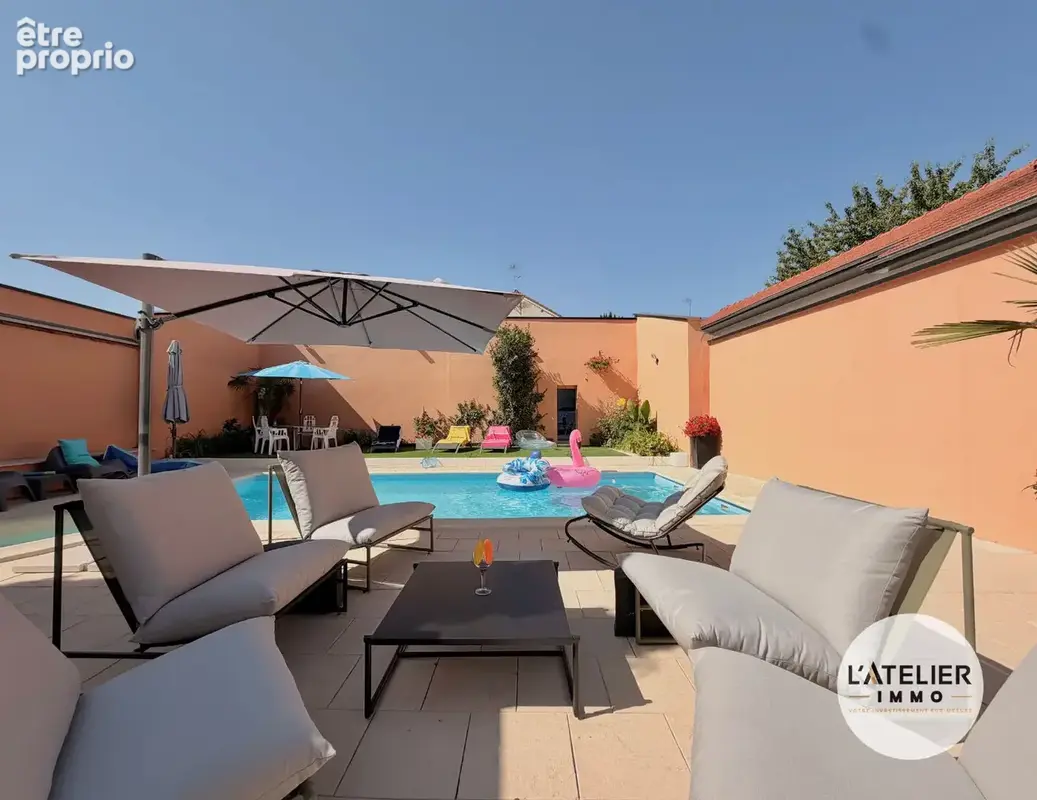 Maison loft d'exception +240 m² / terrasse 200 m² / piscine / reims jean jaurès - photo 10