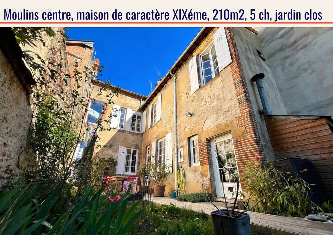 Maison à MOULINS