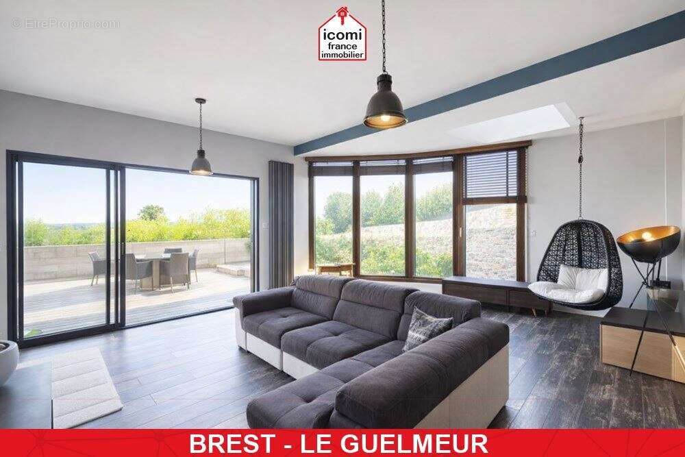 Finistere - brest (29200) - a vendre - maison de 150 m² avec extension contemporaine - espace de vie +60 m² - 3/4 chambres - jar - photo 8