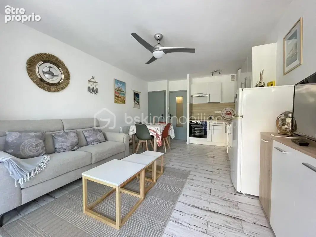 Studio cabine rénové et meublé avec loggia, terrasse et parking – Le Grau-du-Roi, secteur Boucanet - photo 6