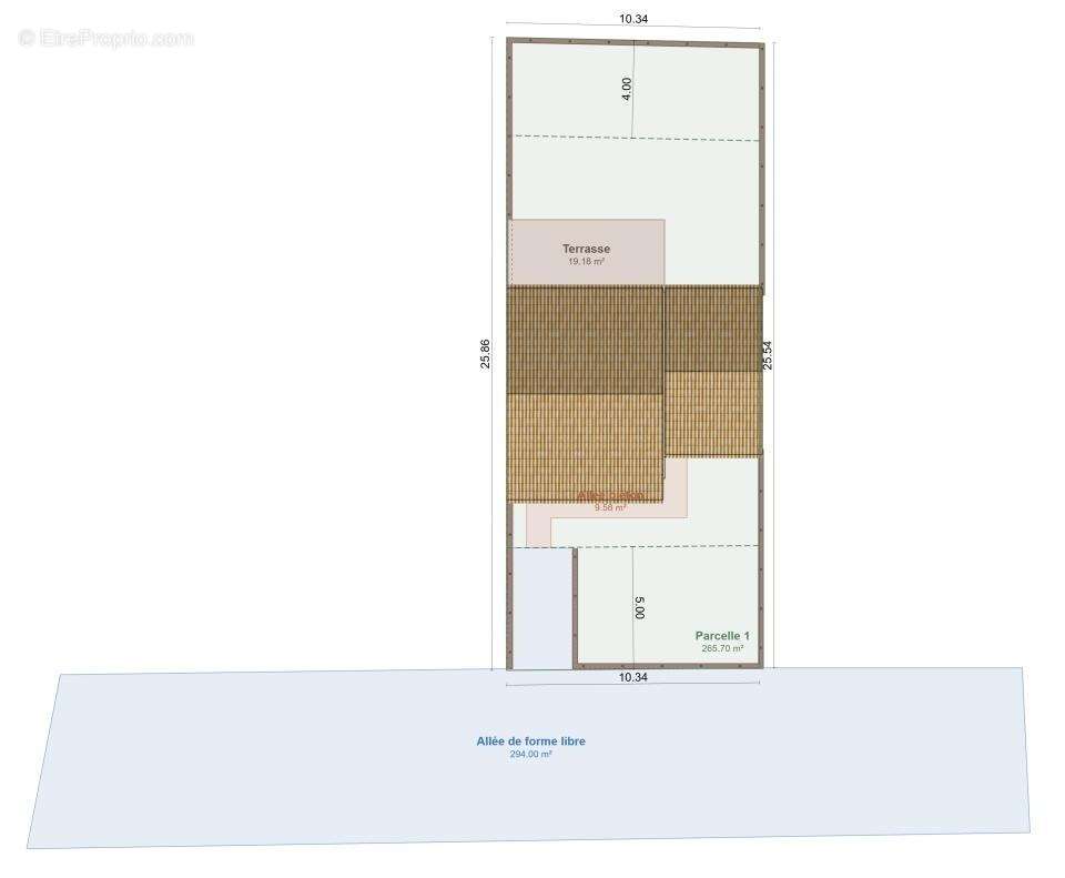 Terrain 266 m² à Villelaure  - photo 4