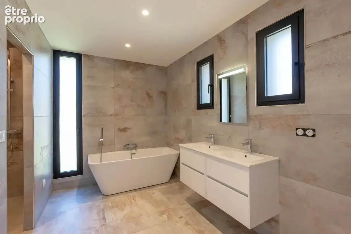 A vendre villa contemporaine d'architecte 200m2 avec piscine vue mer pietrosella - photo 7