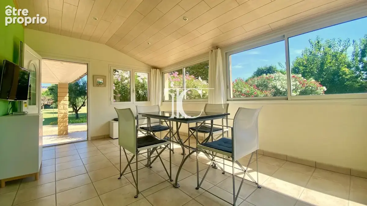 Saint ambroix, maison 89m2, 2 chambres + coin bureau/nuit, garage, dependance, piscine, sur 2584m2 - photo 8
