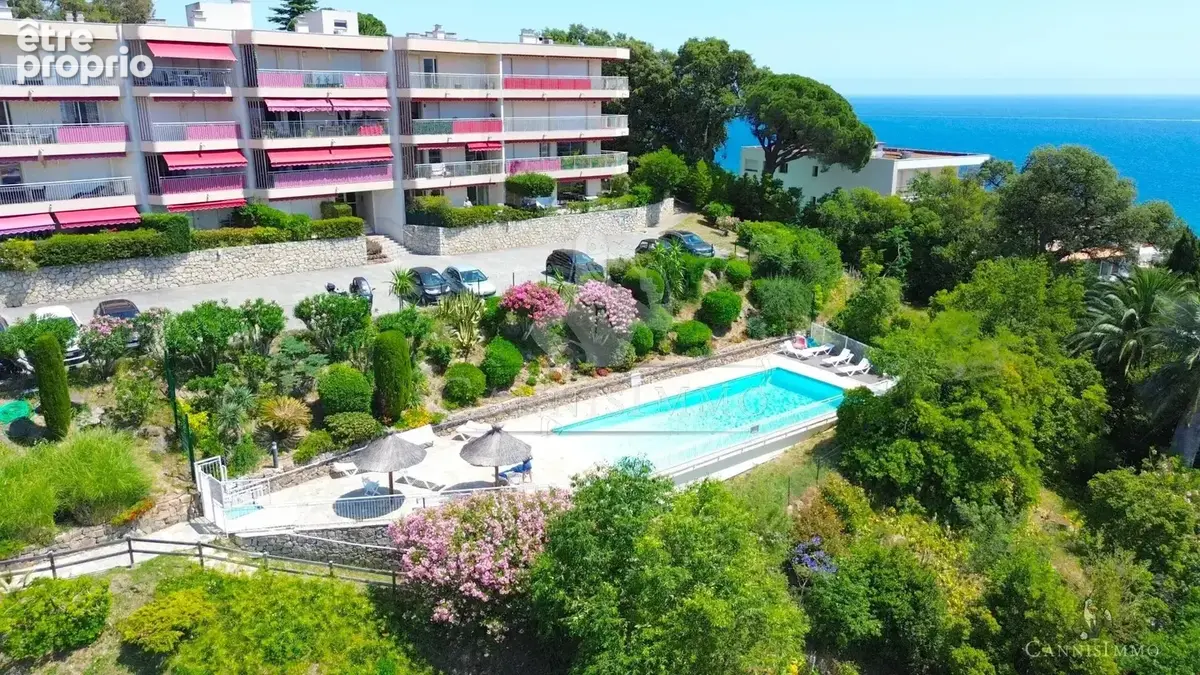 Cannes 2 pieces rdj vue mer panoramique -  500 mètres des plages - photo 2