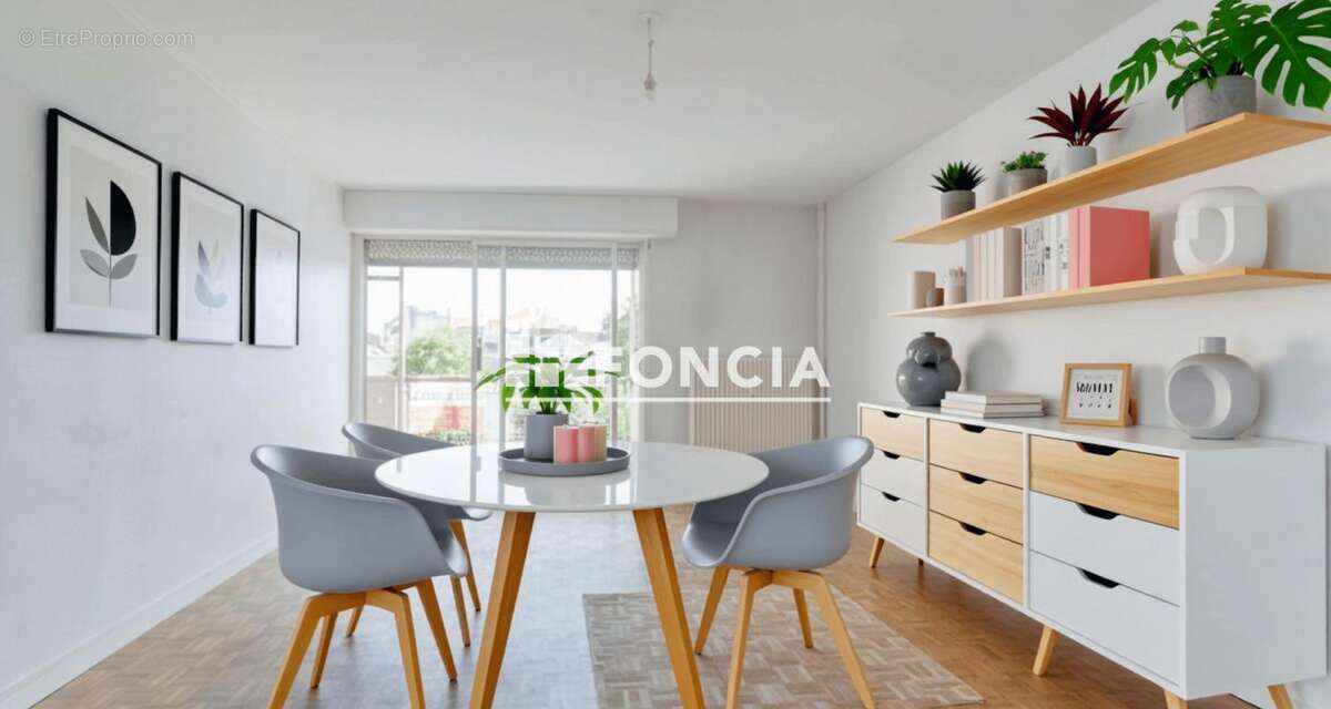 Grand t3 avec balcons et parking proche gare - photo 4