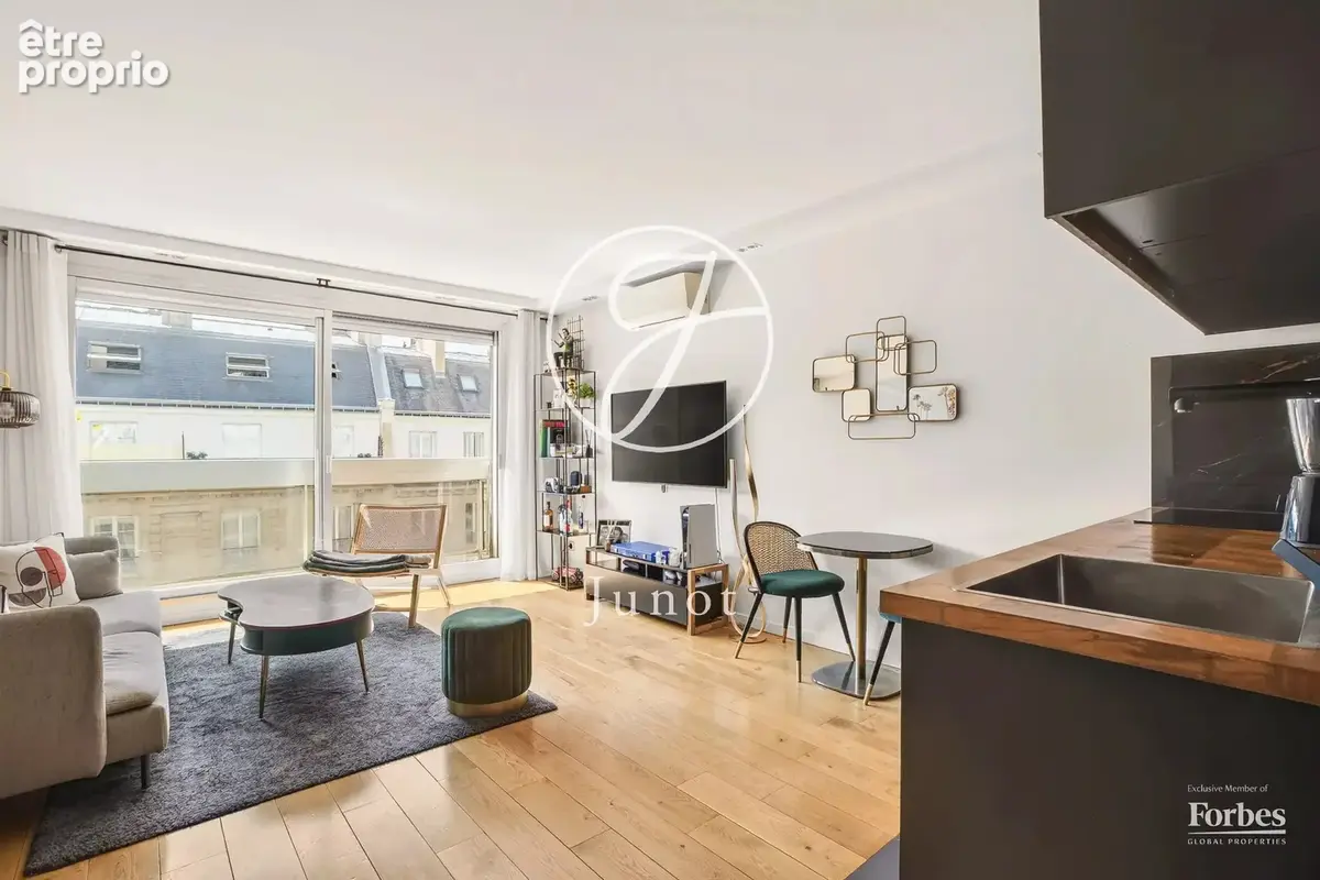 Paris 16e - RUE DES SABLONS / MEXICO - Studio - 33,73m² Carrez - Coin nuit - Balcon - photo 4