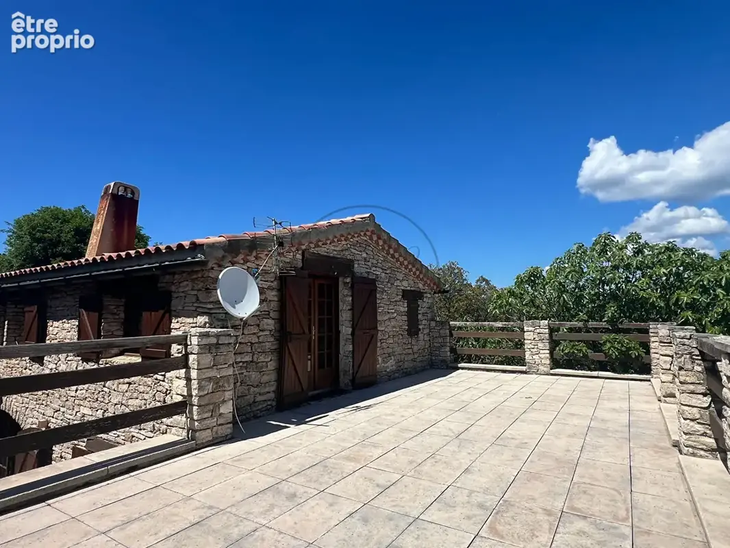 Entre Barjac et Uzès, Superbe maison en pierre avec vue panoramique - photo 16