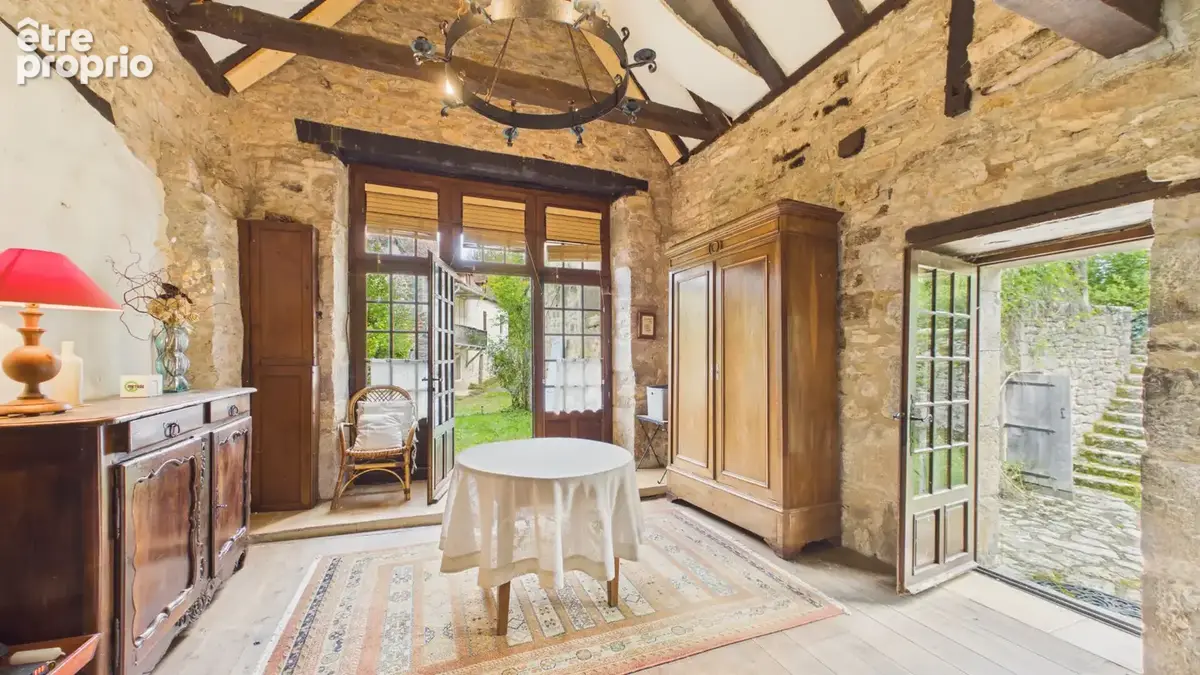 Maison de charme en pierre avec piscine et accès direct au Célé - photo 13