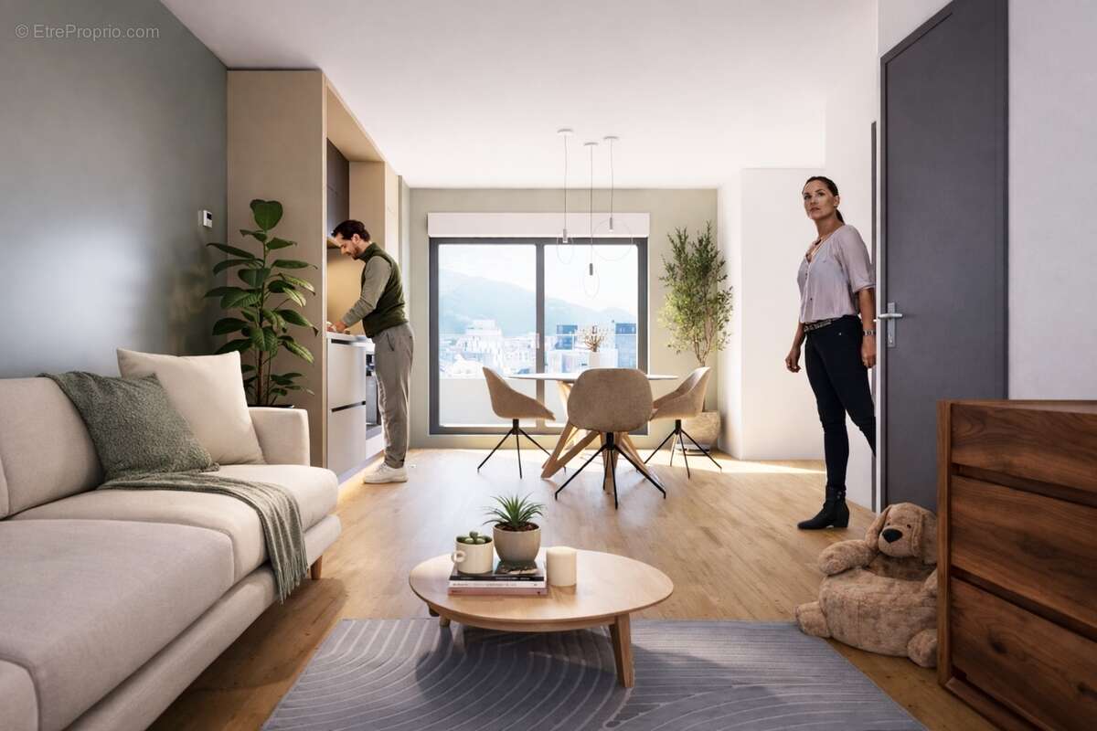 Appartement à vendre 2 pièces attique ANNEMASSE (74) - photo 3