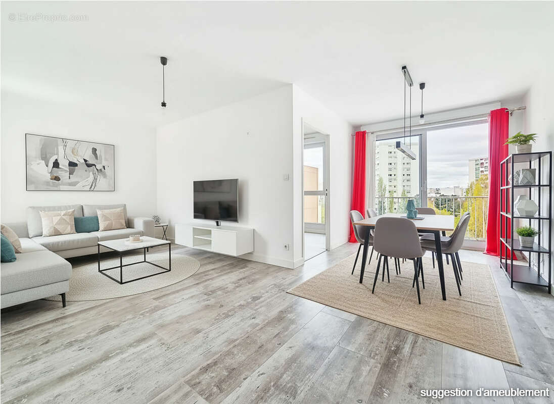 Appartement T3 lumineux avec double balcon, Proche tramway - photo 2