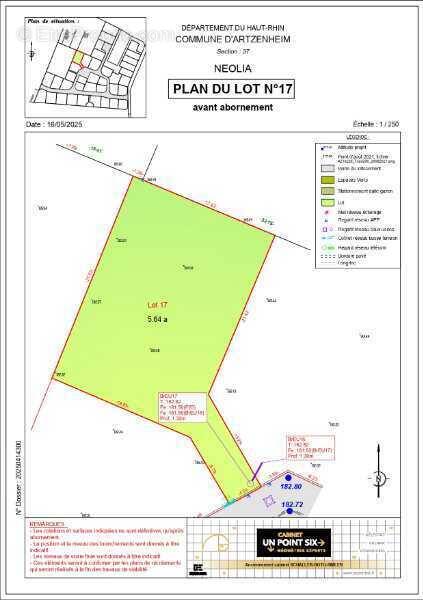 Terrain à ARTZENHEIM