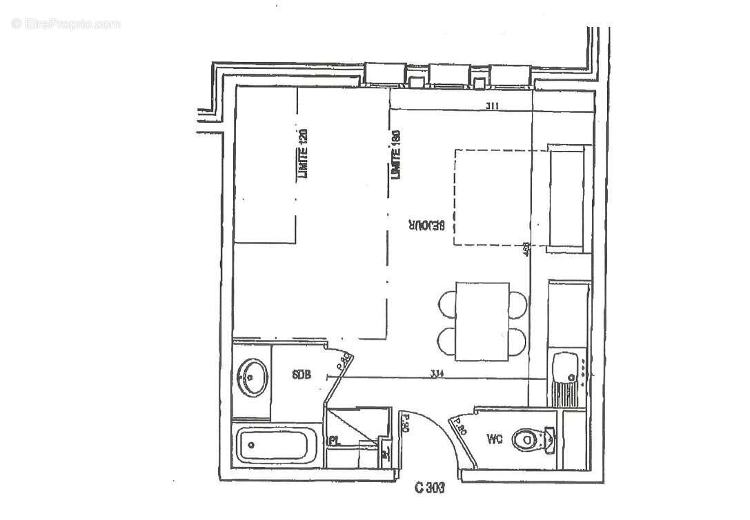 Appartement VALCENIS Studio 25m2  - Les Alpages (2 pers.) - SOUS BAIL - photo 5