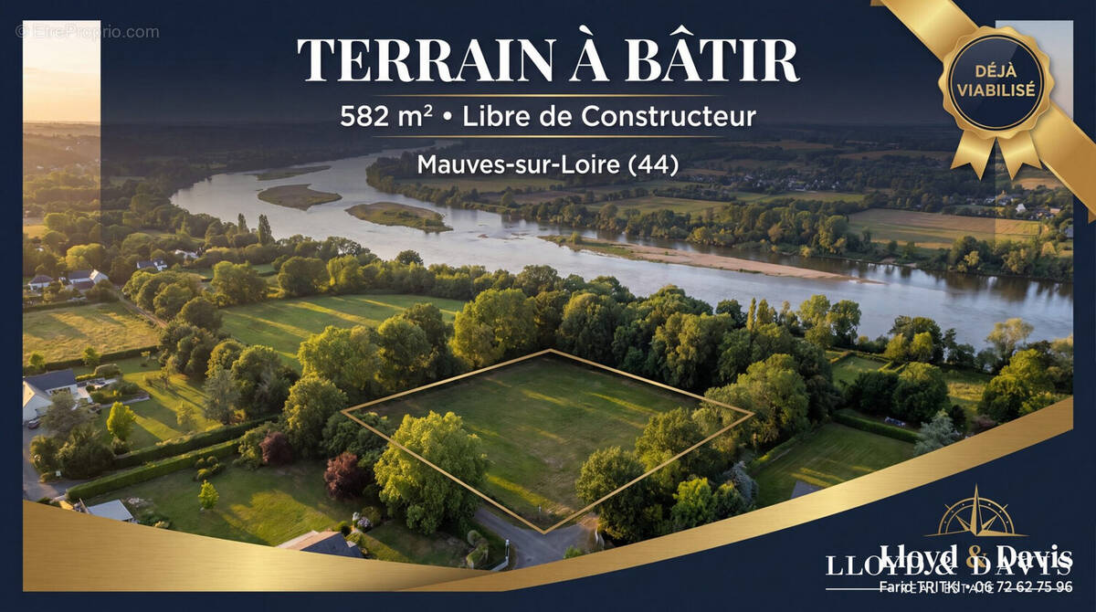 Terrain à MAUVES-SUR-LOIRE