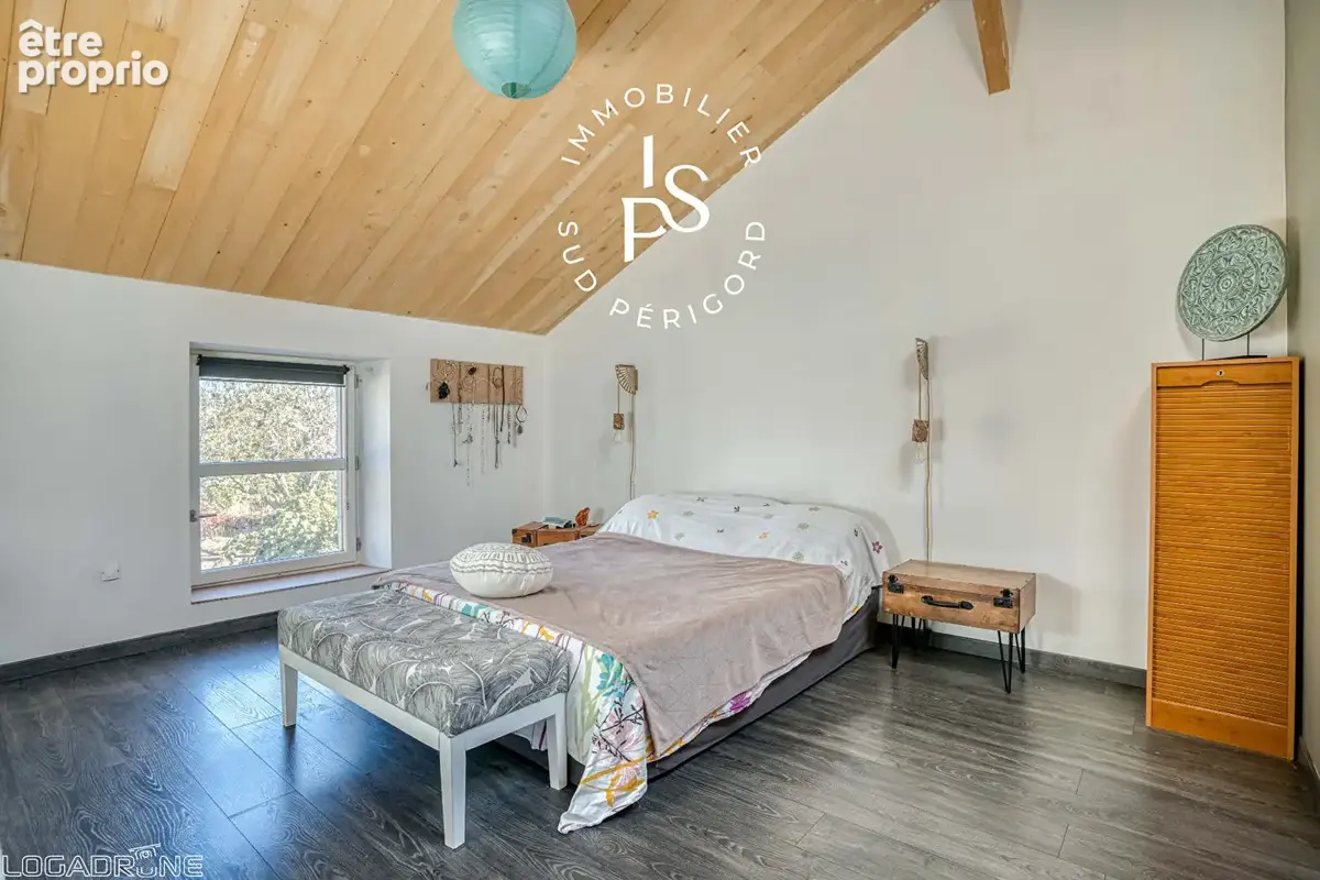 Maison en pierre avec Gîte et terrain constructible, proche Villeréal - photo 9