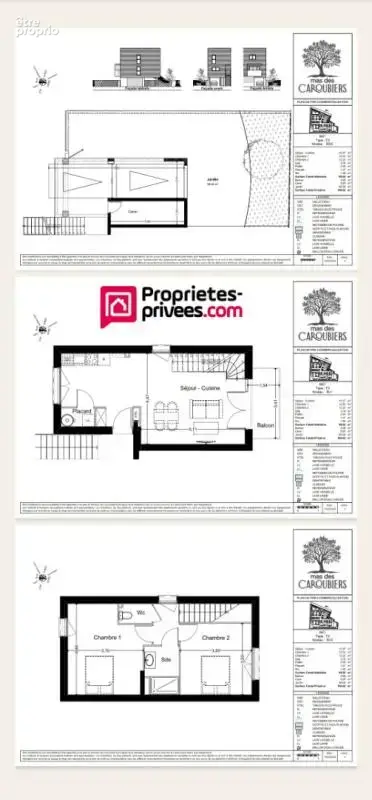 Maison Perpignan 3 pièces  de 70 m2 avec jardin - photo 5