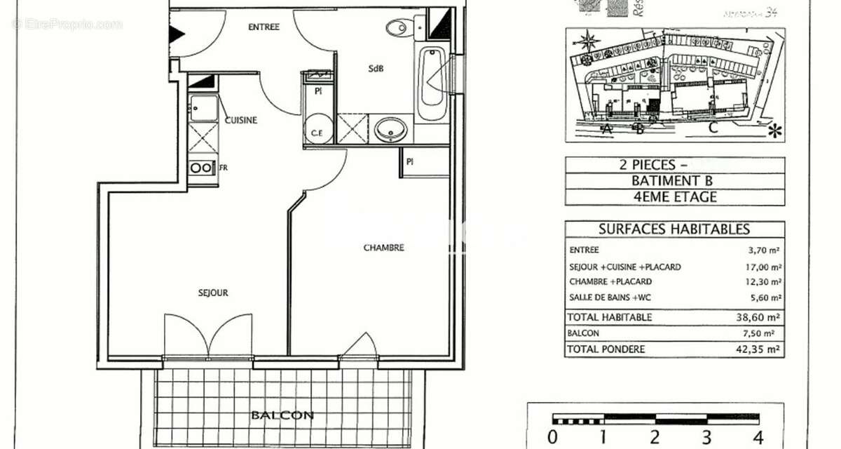 Appartement à MONTPELLIER