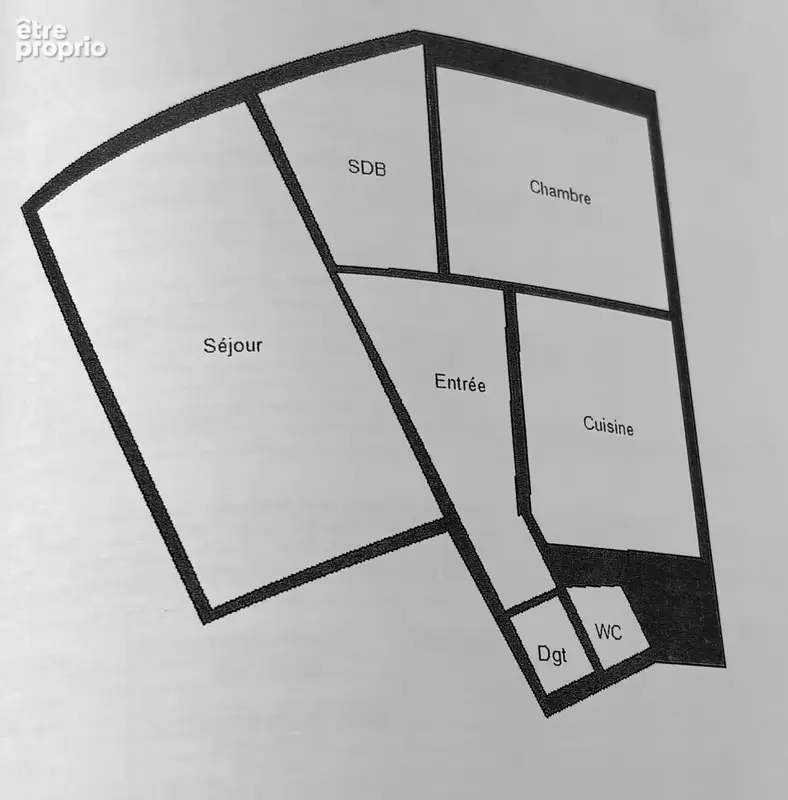 Appartement 56 m² à Le Havre  - photo 7