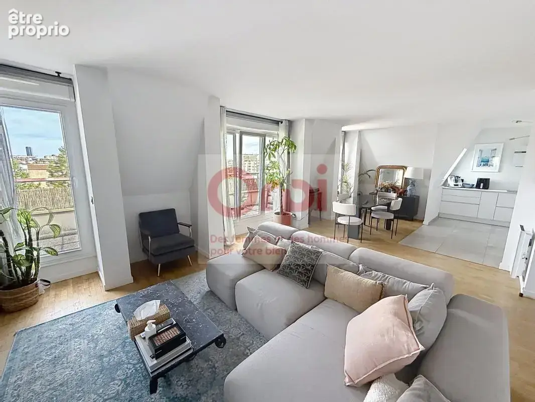 ISSY - Appartement 4P 100 m² Duplex dernier étage - photo 2