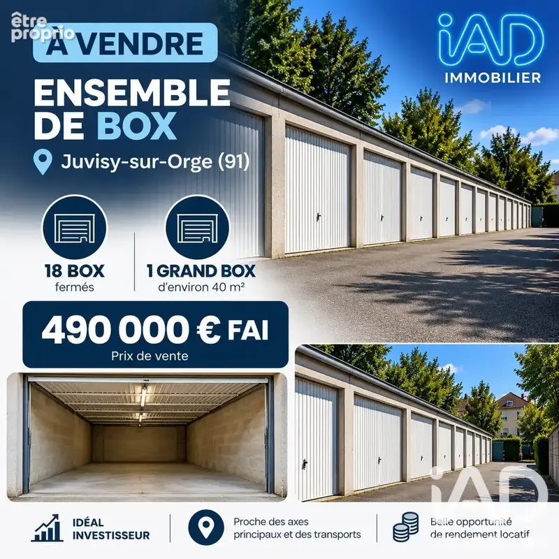 Photo 1 - Parking à JUVISY-SUR-ORGE