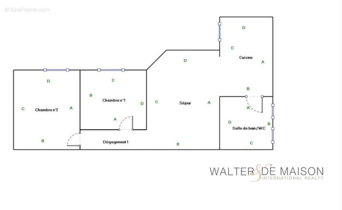Appartement à PARIS-18E