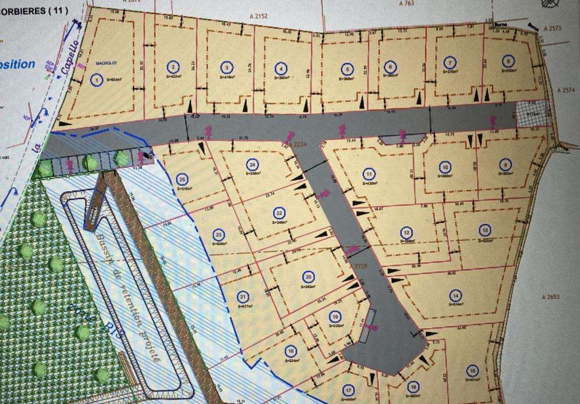 Terrain à PORTEL-DES-CORBIERES