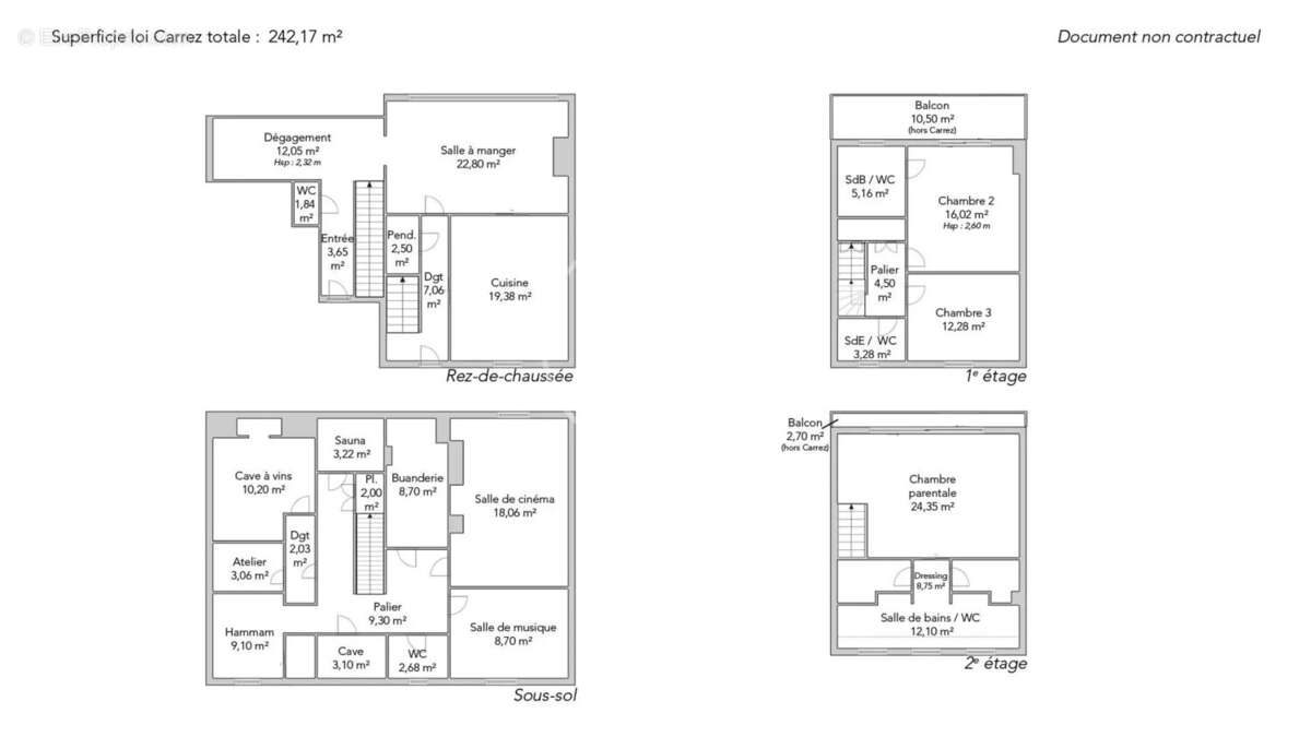 Maison à NEUILLY-SUR-SEINE
