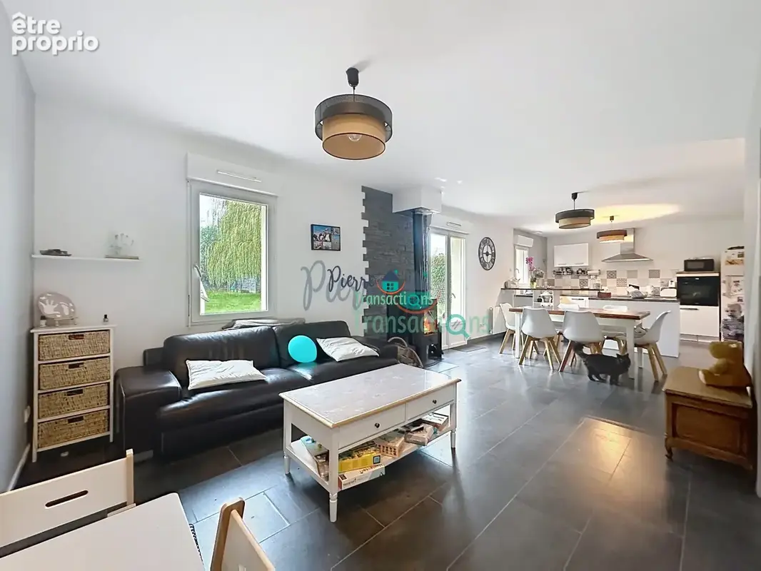 Maison 4 pièces 114 m² à vendre à Allouville-Bellefosse (76190) - photo 2
