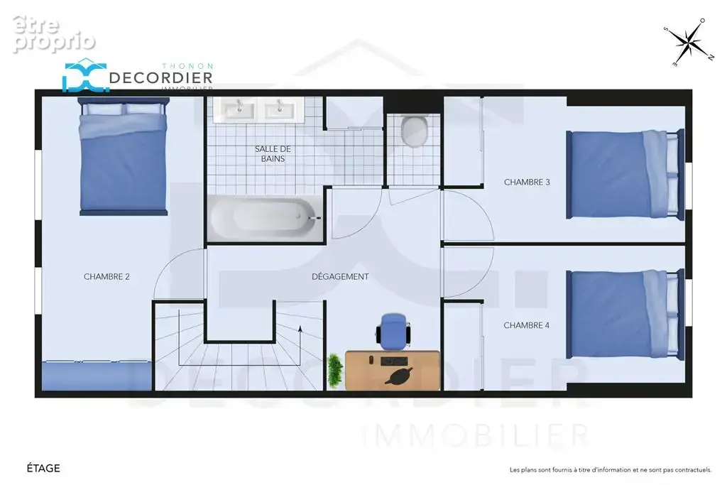 Superbe T5 Duplex récent avec terrasse, double garage et excellent DPE A/A ! - photo 9