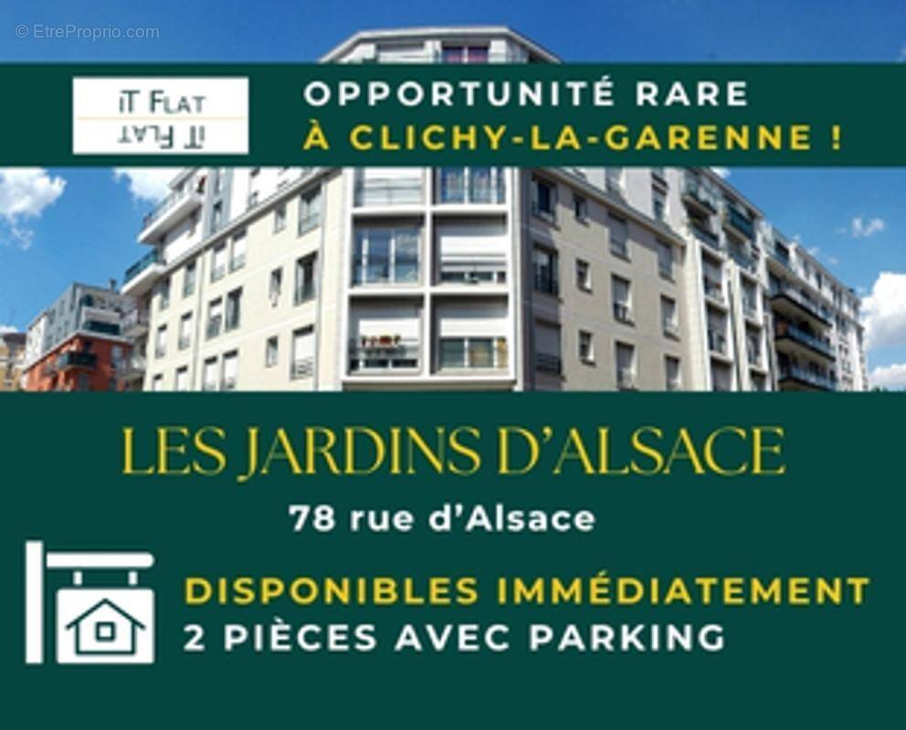 Appartement à CLICHY