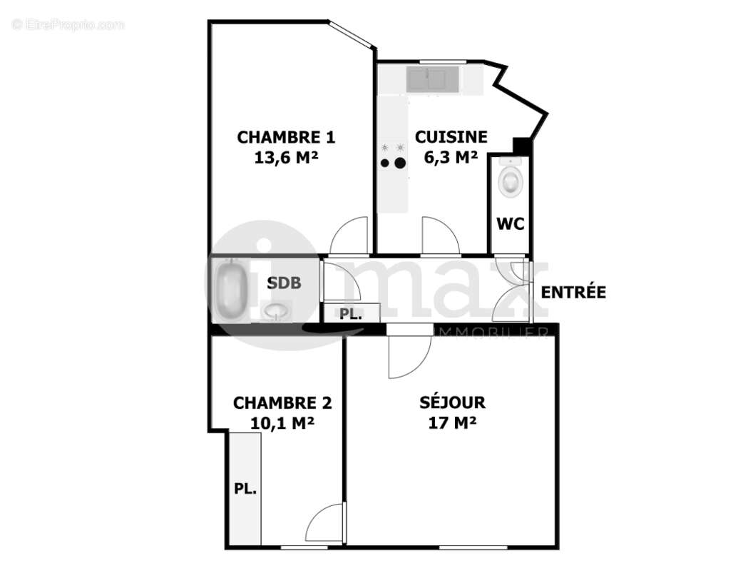 Appartement à COURBEVOIE