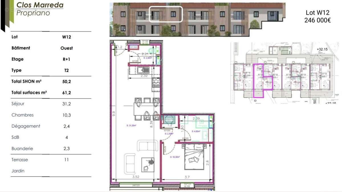Appartement 50 m² à Propriano  - photo 6