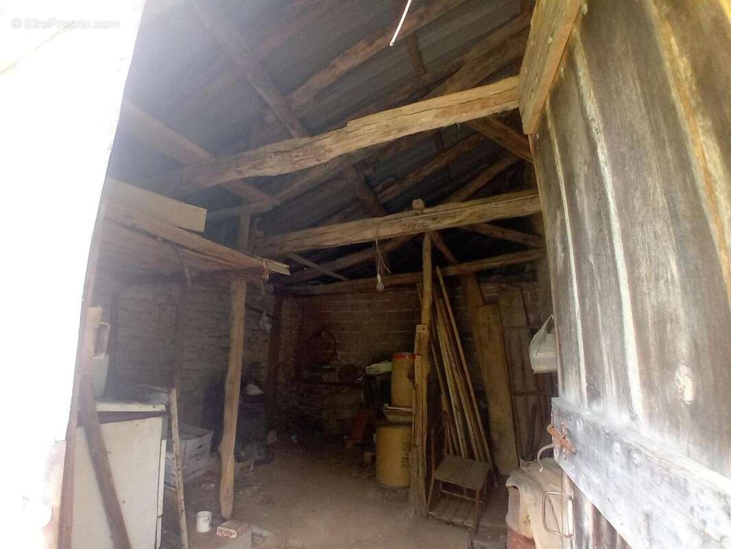 Charpente de la piéce arriere de la maison  - Maison à SAINT-PIERRE-LAFEUILLE