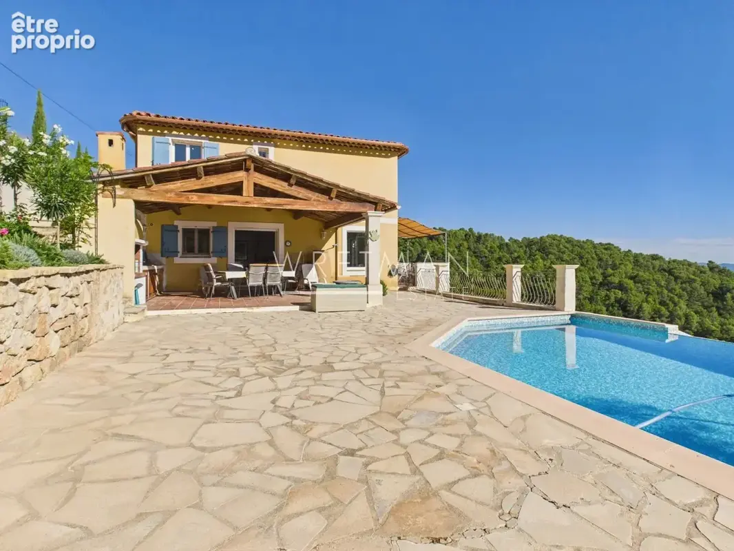 Villa au calme avec piscine et vue époustouflante - Seillans - photo 23