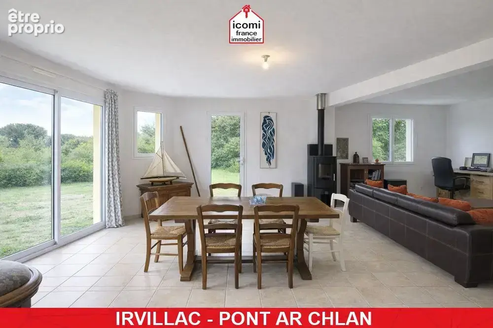 Finistere - irvillac (29460) - a vendre - maison 130m²  2008 - grande piece de vie - 4 chambres - dep c - pas de travaux - vie d - photo 7