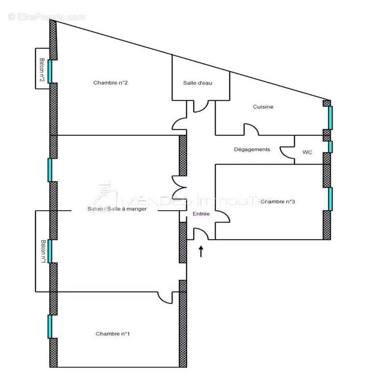 Appartement à BEAUSOLEIL