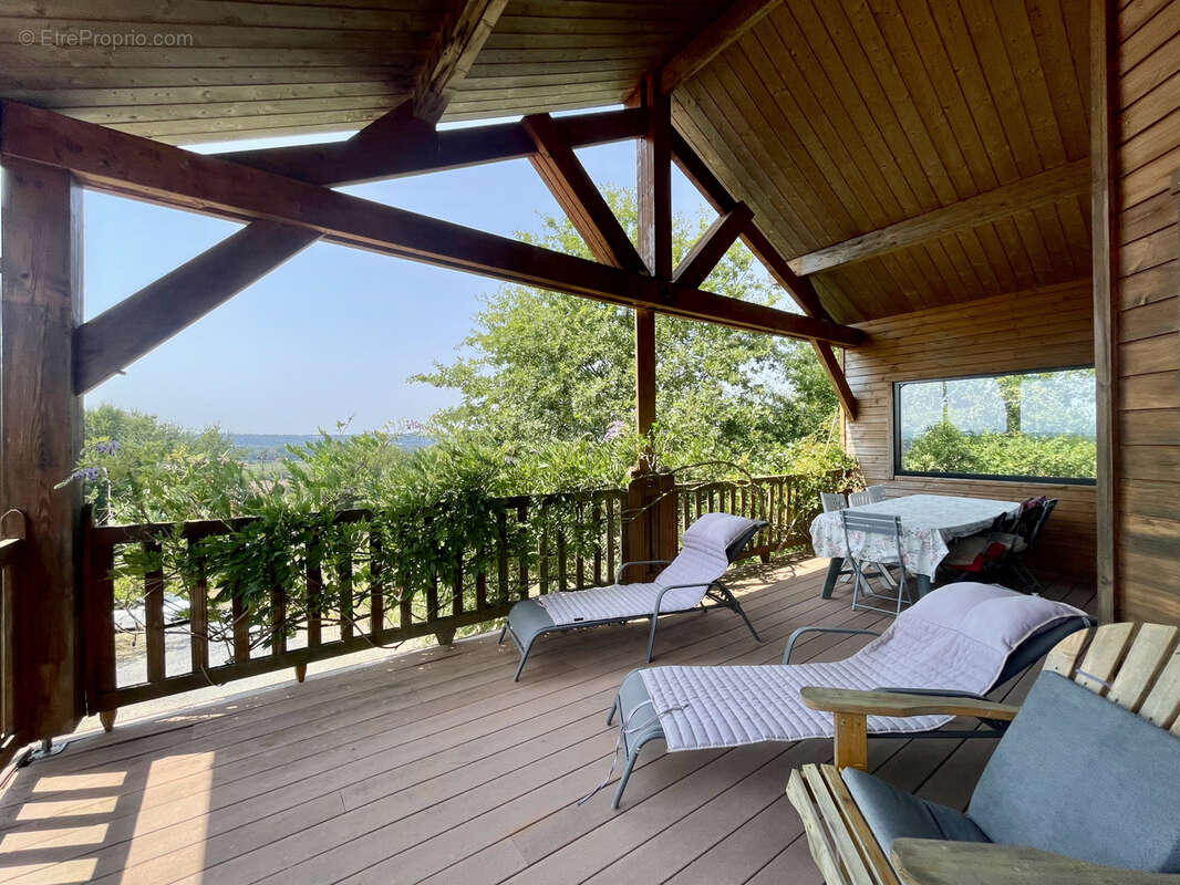 Belle maison avec chalet vue Pyrénées à Tieste-Uragnoux - photo 8