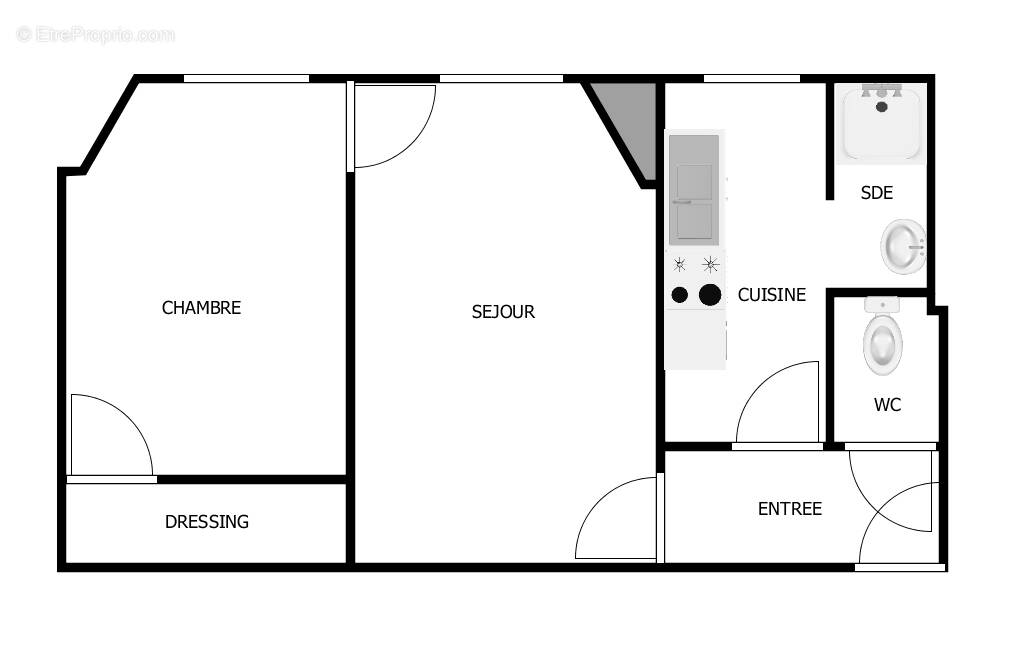 Appartement à CLICHY