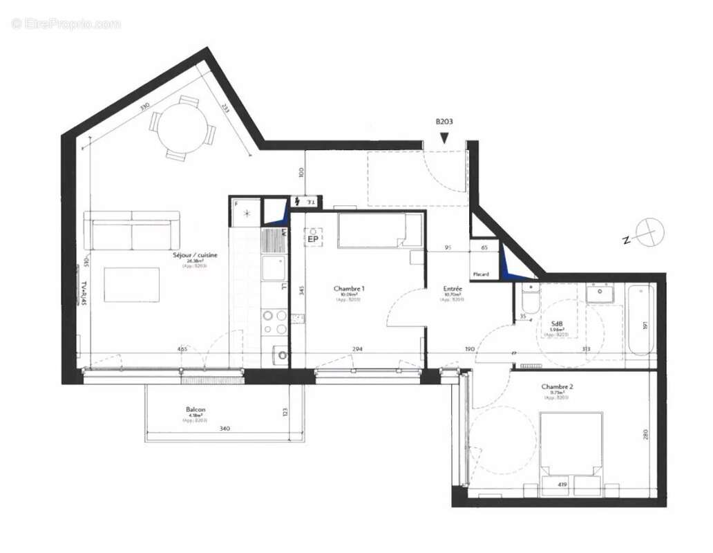 Appartement à EPINAY-SUR-SEINE