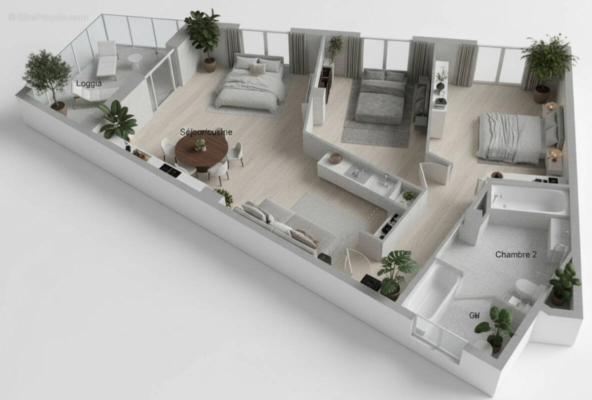 Appartement à VILLEJUIF