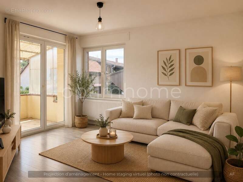 Maison 3 pièces lumineuse avec terrasse couverte et jardin à ZINSWILLER - photo 3