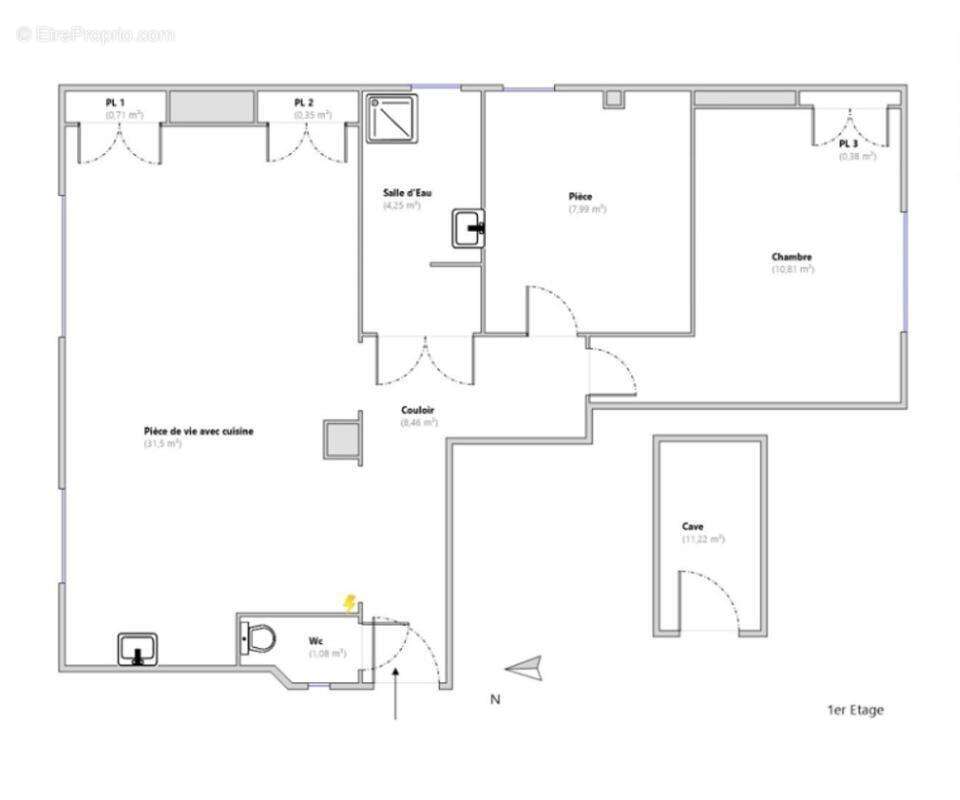 Appartement à LYON-5E