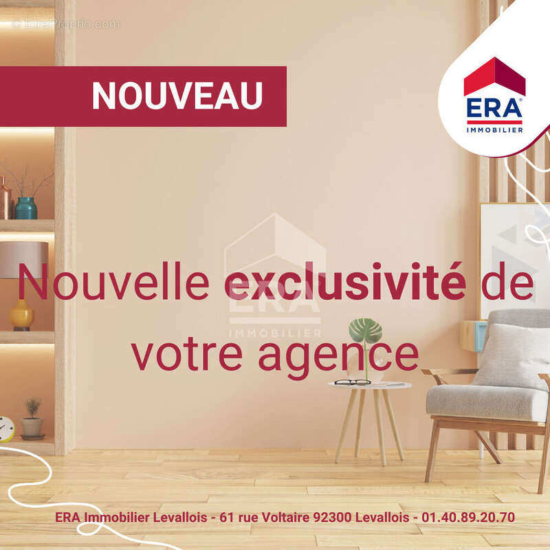 Appartement à LEVALLOIS-PERRET