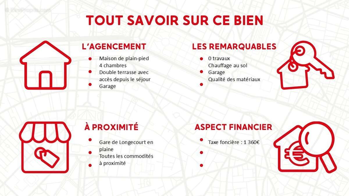 Maison à LONGECOURT-EN-PLAINE