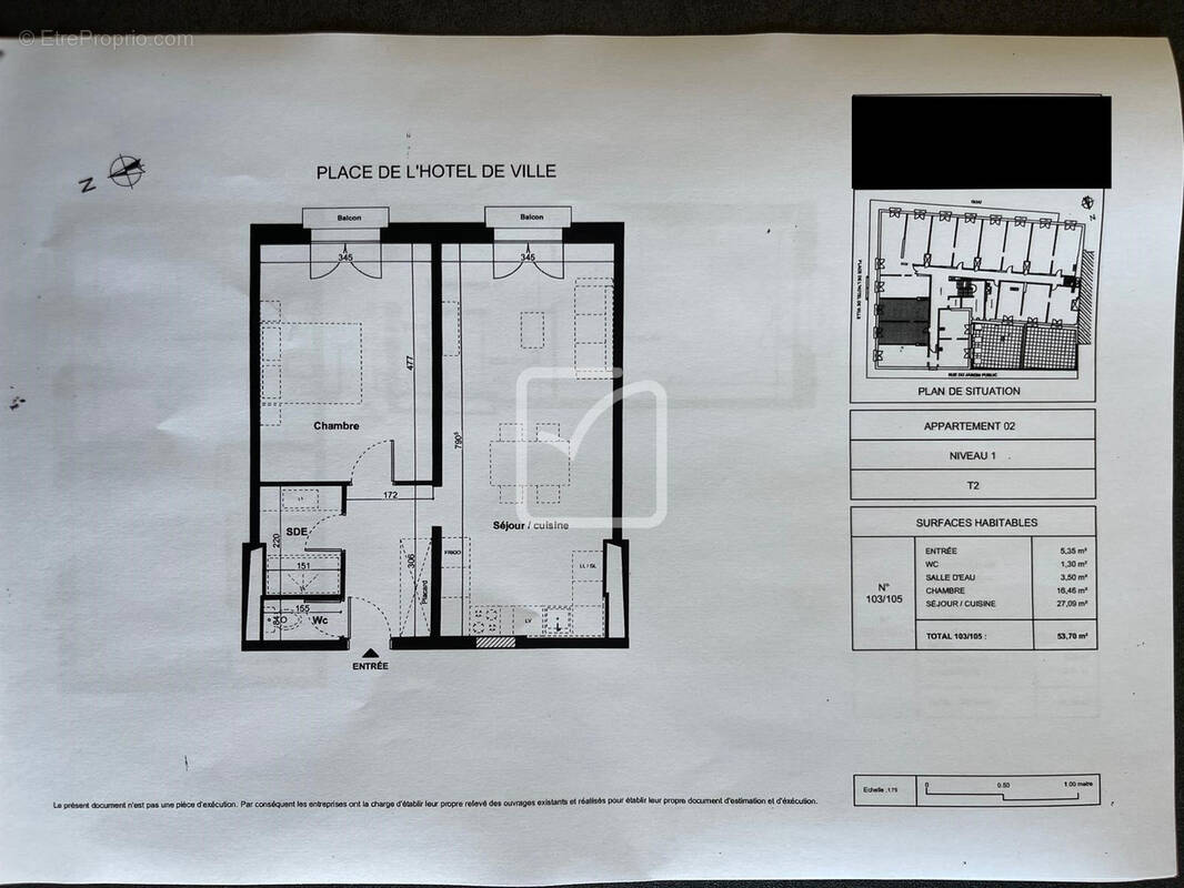 Appartement à LE BUGUE