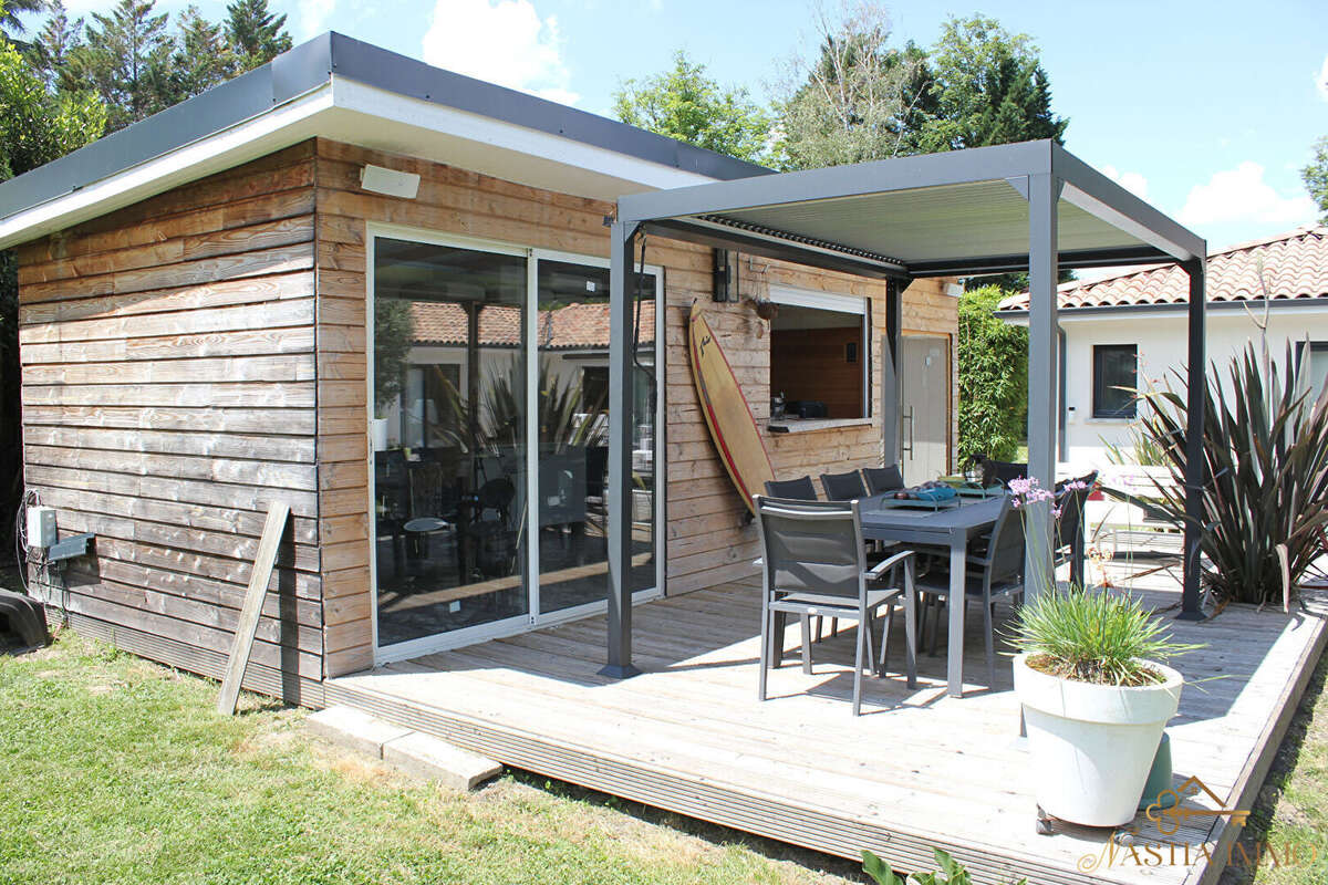 Magnifique contemporaine de plain pied à Montussan - photo 4