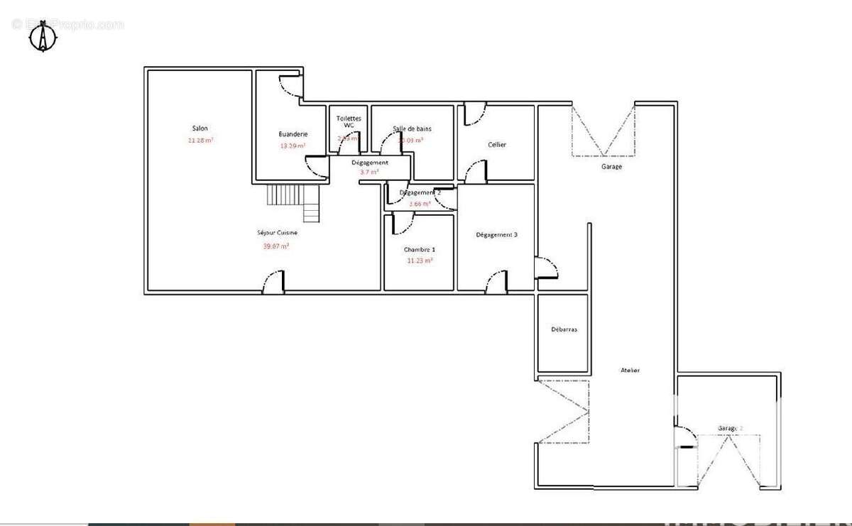 Photo 8 - Maison à POULDREUZIC