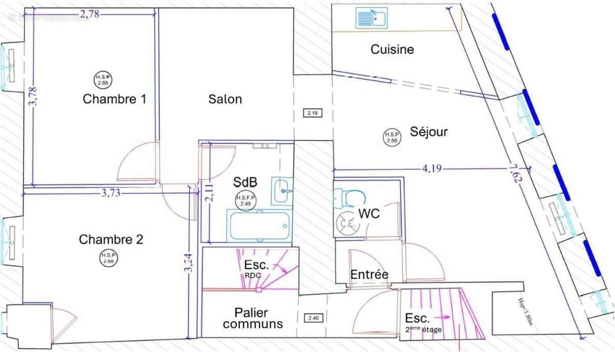 Appartement à LA ROCHELLE