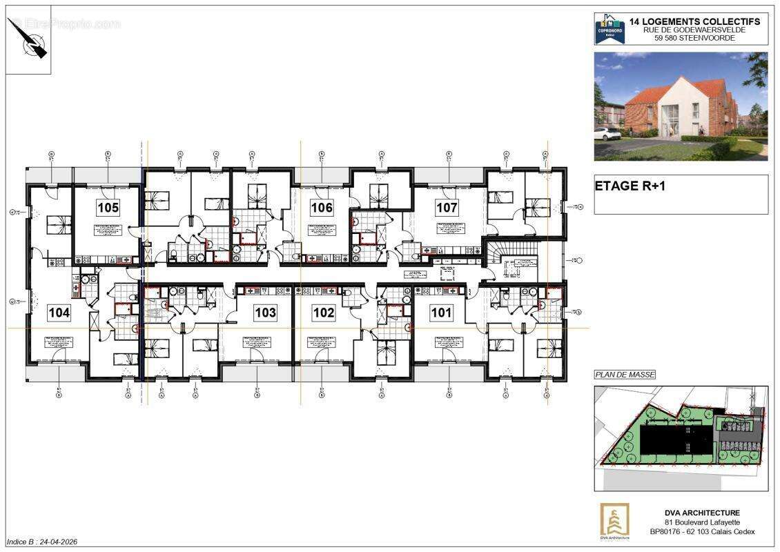 Appartement à STEENVOORDE