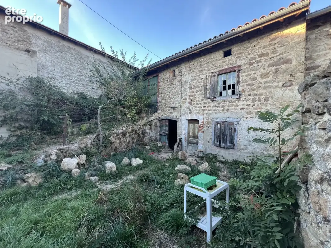 Ferme en pierre entièrement à rénover - photo 4