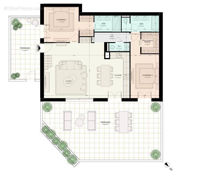 Photo 1 - Appartement à CHATEAUNEUF-GRASSE